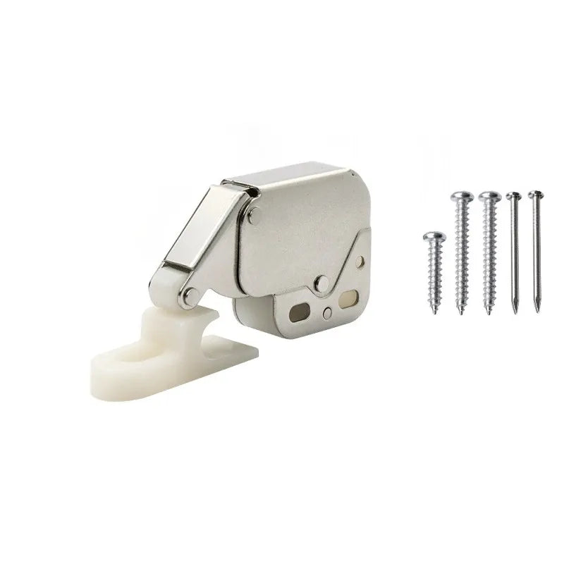 Mini Push-to-Open Touch Latch Spring Catch for Cabinet Doors Cabinet Door Latch Richie's 1set