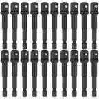 Impact Adapter 1/2" Hex to Square Socket Bit Driver Set 10/20Pcs Socket Bit Adapter Richie's B 20PCS 65mm