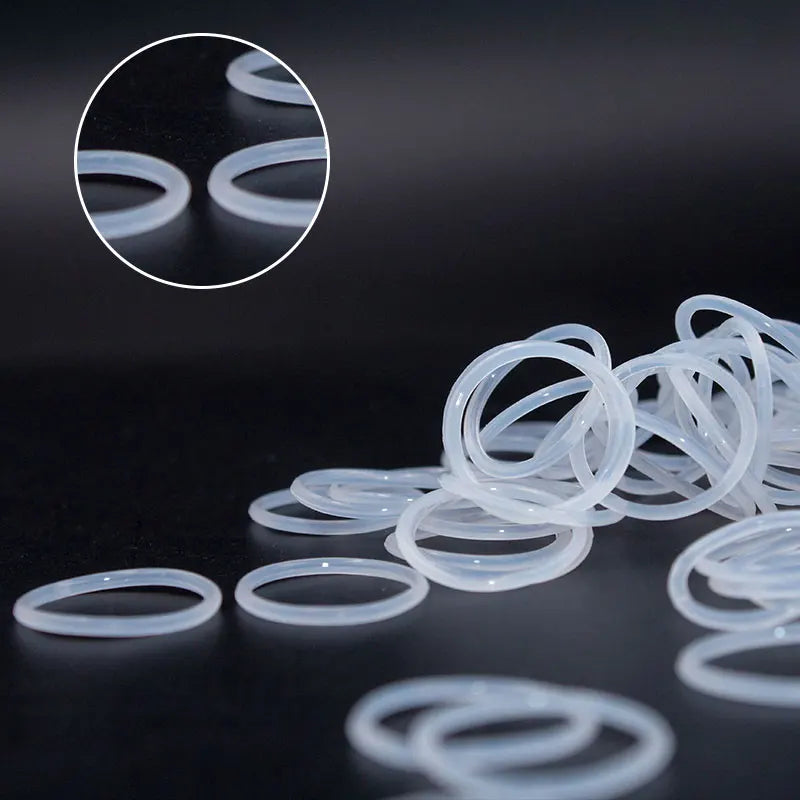 20PCS White VMQ Silicone O-Rings CS3.5mm OD24–30mm Gasket Silicone O-Ring Gaskets Richie's