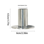 Elegant Metal Candlestick Holder Vintage Tabletop Candle Stand Candle Holder Richie's A6