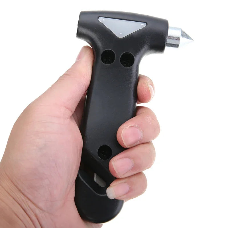 FATCOOL Mini Car Emergency Hammer – Seatbelt Cutter & Window Breaker Car Emergency Tool Richie's