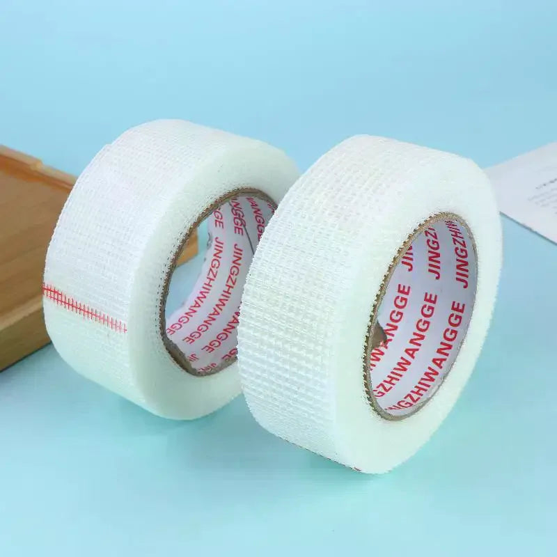 30M Glass Fiber Self-Adhesive Mesh Tape – Wall Crack Repair Fiberglass Mesh Tape Richie's