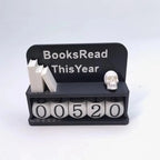 3D Printed Book Read Counter – Reading Tracker Bookshelf Sign Bookshelf Decor Counter Richie's 1