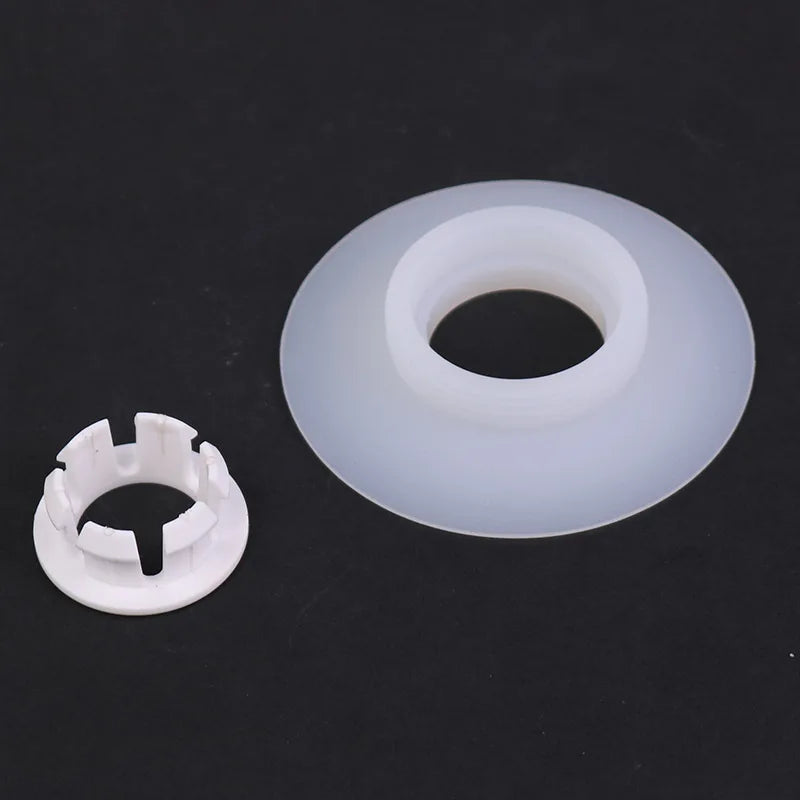 Silicone Toilet Flush Valve Washer Seal with Clip Kit Flush Valve Seal Kit Richie's