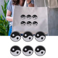 6pcs Yin Yang Iron On Embroidered Cotton Patches – DIY Sew On Embroidered Iron-On Patch Richie's Default Title