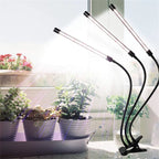 KEBINCPLED USB Clip Plant Grow Light – Dimmable LED 2/3 Head LED Plant Grow Light Richie's