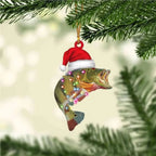 2D Acrylic Christmas Perch Ornament – Xmas Tree & Car Pendant Christmas Ornament Richie's A