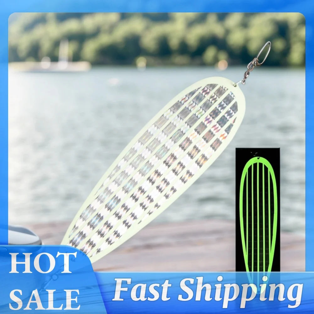 Trolling Fishing Flasher Diving Flash Board for Salmon 280mm Fishing Flasher Lure Richie's