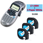 Dymo Letratag LT-100H Handheld Label Maker | 12mm Printer Label Maker Richie's add 3 pcs tape C
