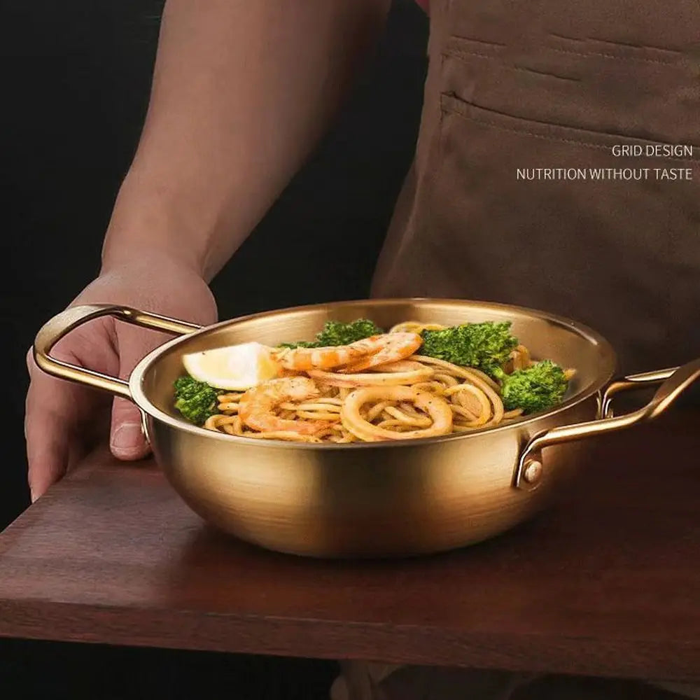 Stainless Steel Paella Pan & Seafood Pot – 18–26cm | Richie's Cookware Pot Pan Richie's