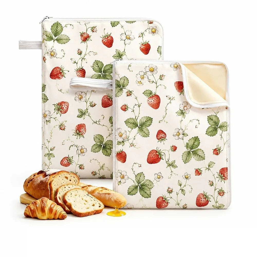 Reusable Beeswax Bread Bag – Organic Linen Sourdough Storage Bread Storage Bag Richie's 5