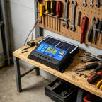 PWM Solar Charge Controller 10A 30A LCD Dual USB 12V 24V Solar Charge Controller Richie's