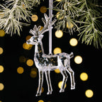 Clear Acrylic Christmas Tree Pendants – Transparent Ornaments Christmas Ornaments Richie's Style 1