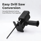 Electric Drill to Reciprocating Saw Converter Kit – 3 Blades Drill Saw Converter Richie's