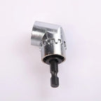 1/4" Hex Magnetic Screwdriver Bit Set & Right Angle Adapter Kit Screwdriver Bit Kit Richie's Silver 1
