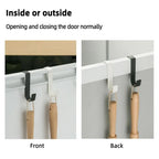No-Drill Stainless Steel Over Cabinet Door Hook – J-Shape Cabinet Door Hook Richie's