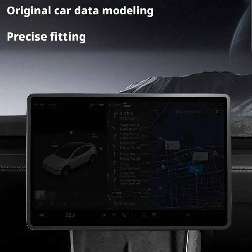 Tesla Model 3 & Y Silicone Screen Edge Protector Frame 2025 Car Screen Protector Richie's