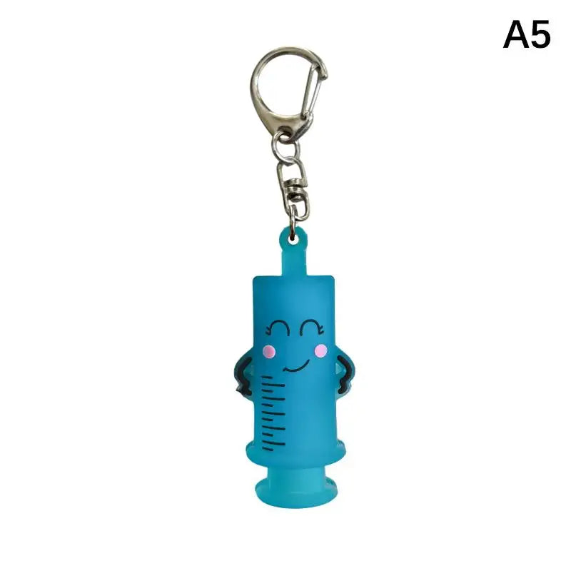 Syringe Ampoule Opener Keychain with Rubber Cutter | 1 Pc Ampoule Opener Tool Richie's A5