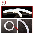 VMQ White Silicone O-Ring Seals CS1–1.5mm OD3–100mm Gaskets Silicone O-Ring Seals Richie's