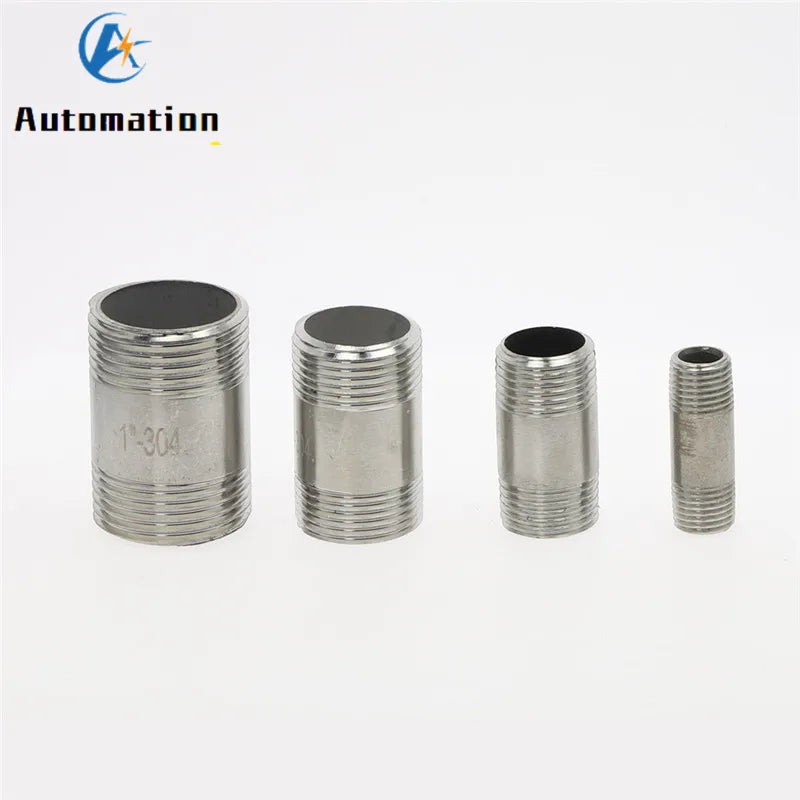 SS304 Male x Male Threaded Pipe Fitting | 1/4"–1-1/2" Sizes Pipe Fitting Adapter Richie's