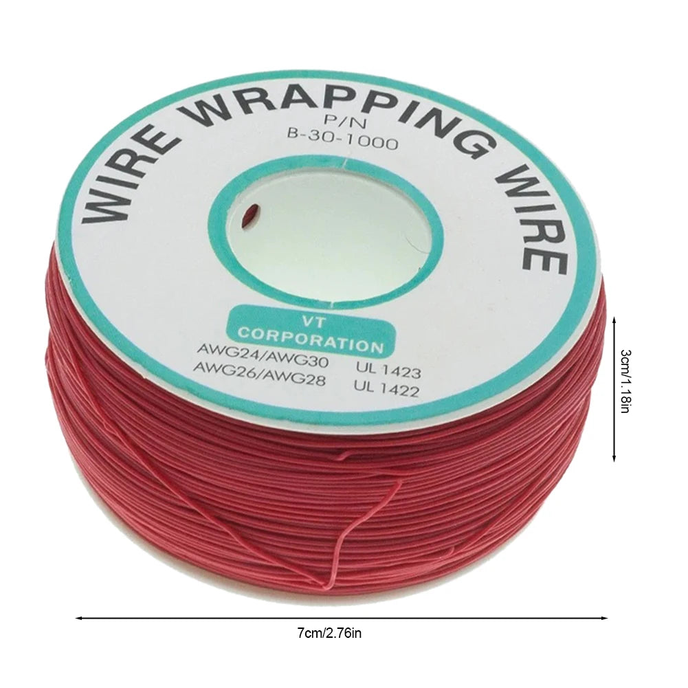 250M 30AWG Tinned Copper PCB Jumper Wire Single Core PCB Jumper Wire Richie's