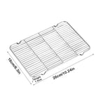 Stainless Steel Cooling Rack Non-Stick BBQ & Cake Cooler Baking Cooling Rack Richie's 26x16cm