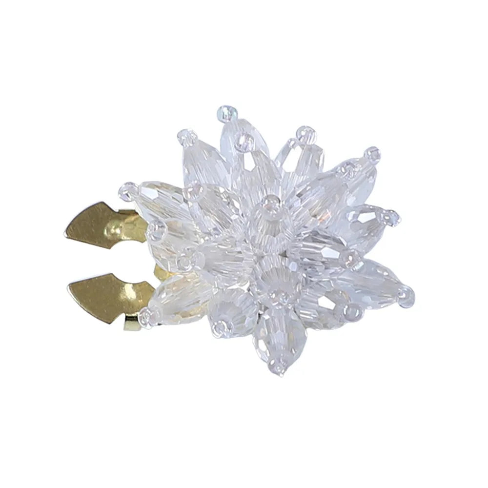 Pearl Button Covers DIY Alloy Rhinestone Shirt Cufflinks Button Cover Accessory Richie's 06