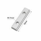 Aluminum Alloy Miter Track Jig T-Slot M6 Slider Rail Guide Miter Track Jig Richie's 50mm