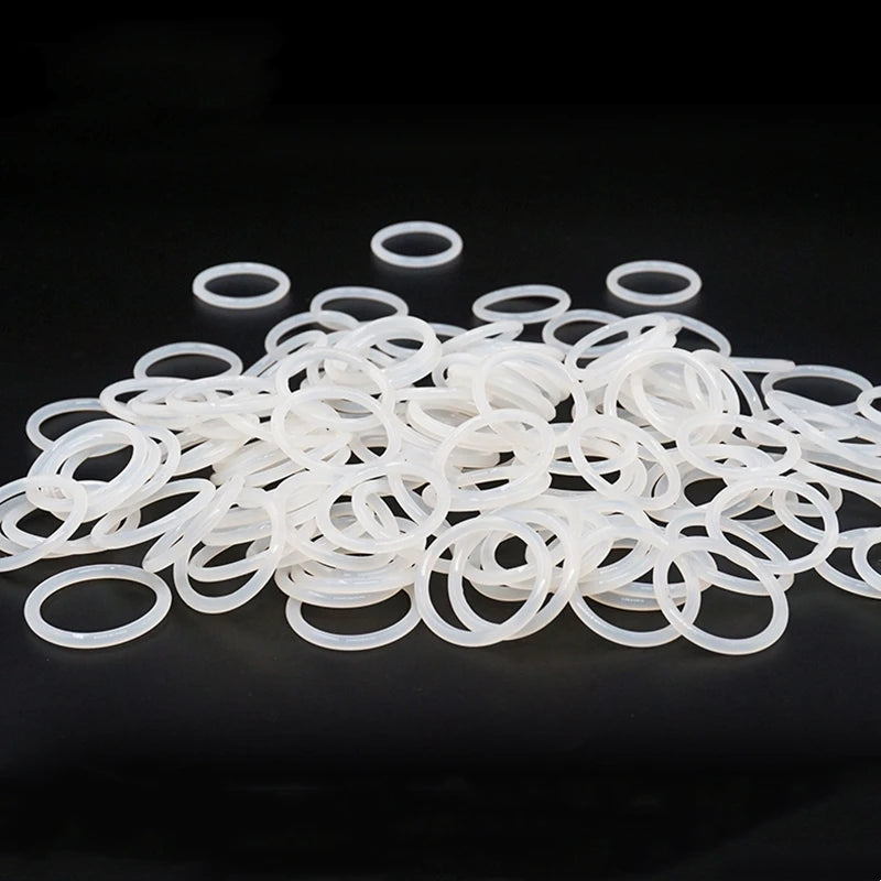 VMQ Food Grade Silicone O-Ring Gasket Set | 5–100 Pcs Silicone O-Ring Gasket Richie's