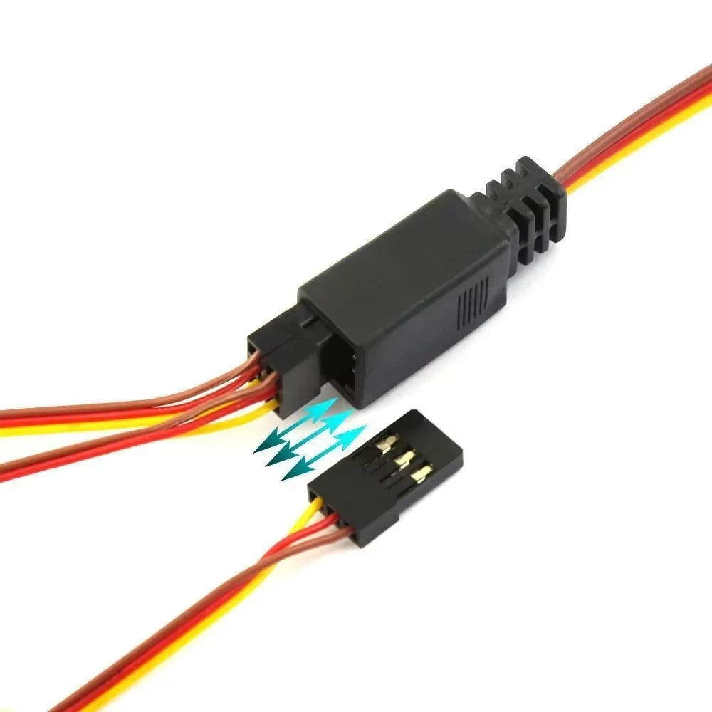 RC Servo Y-Wire Extension Cable 1 to 2/3/4/5/6 | Car Boat Aircraft RC Servo Cable Richie's