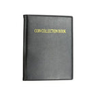 10-Sheet Banknote & Coin Collection Book Storage Album Organizer Coin Collection Album Richie's Black