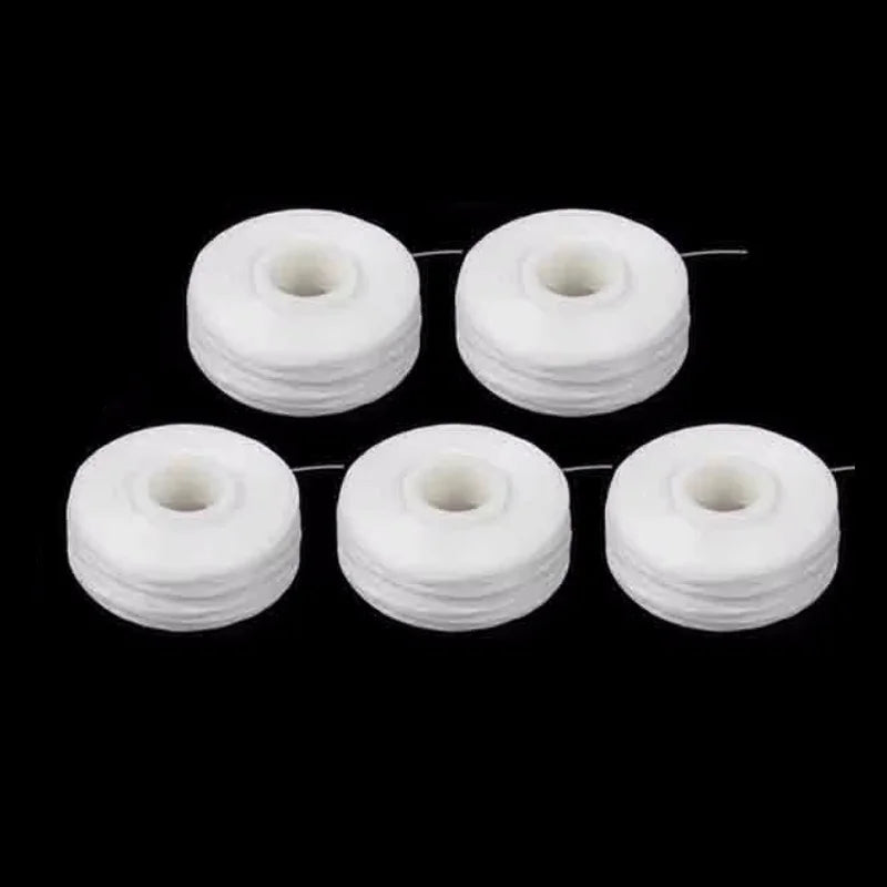 Waxed Mint Dental Floss Spool 50m – 1–10 Rolls | Oral Care Dental Floss Spool Richie's 5Pcs
