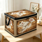 Cute Cat Foldable Storage Box – Zipper Clothes & Bedding Organiser Foldable Storage Box Richie's