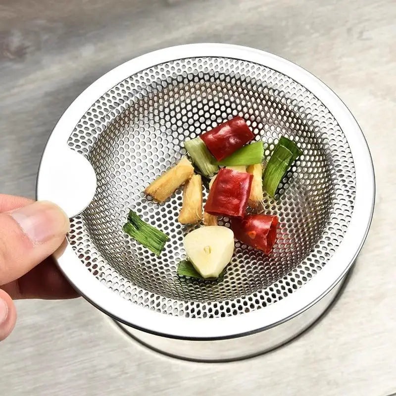 Stainless Steel Sink Drain Strainer Set – Fine Mesh, 3 Sizes Sink Drain Strainer Richie's