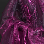 Two-Tone Gradient Organza Fabric 100x150cm Sheer Gauze Organza Craft Fabric Richie's Dark Purple L