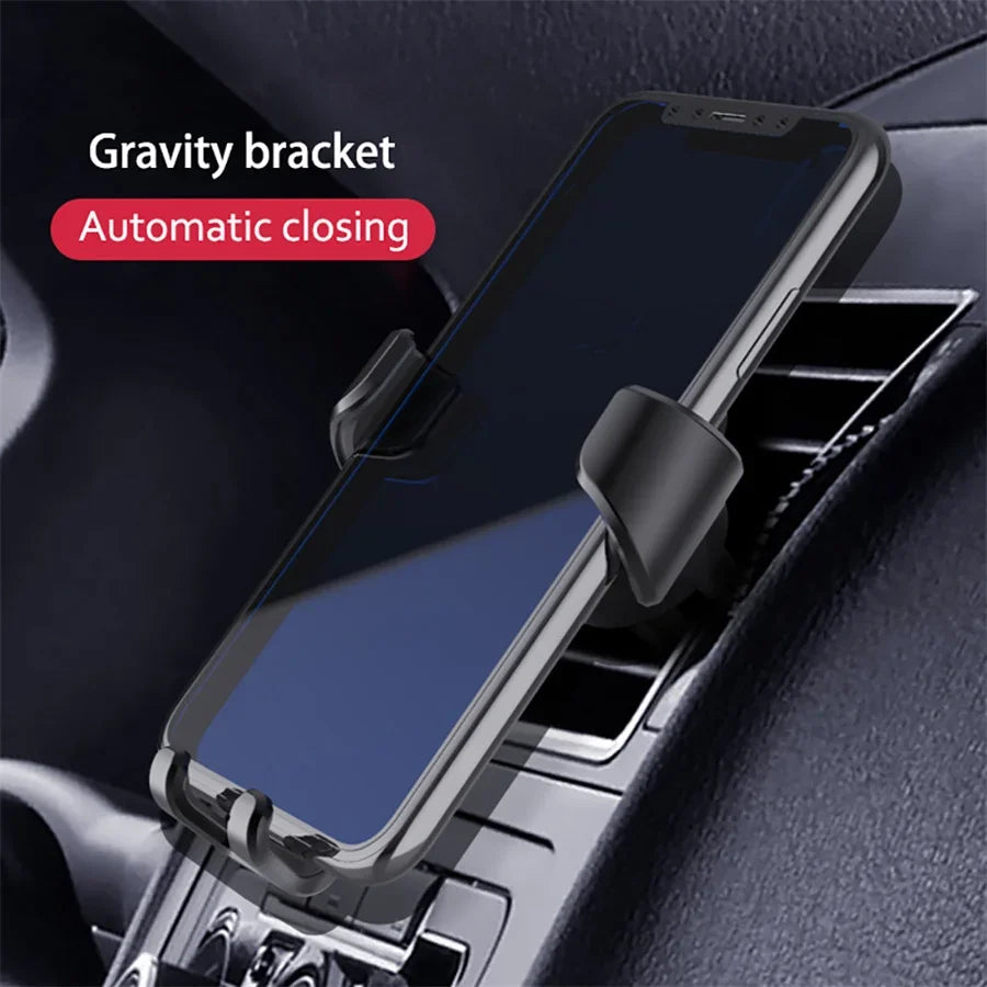 Gravity Car Air Vent Phone Mount for iPhone & Samsung Car Phone Mount Richie's