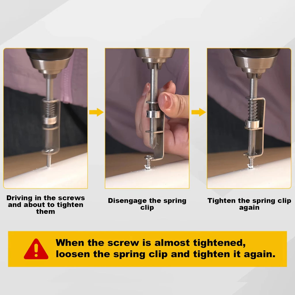 Spring-Loaded Screw Bit Holder Quick Release Adapter Tool Bit Holder Adapter Richie's