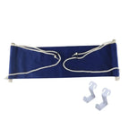 Under Desk Foot Hammock 3-Pack – Adjustable Footrest Sling Desk Footrest Hammock Richie's Blue