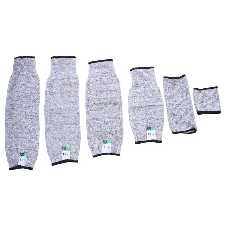 Level 5 HPPE Cut Resistant Fingerless Arm Sleeve | Work Protection Cut Resistant Arm Sleeve Richie's
