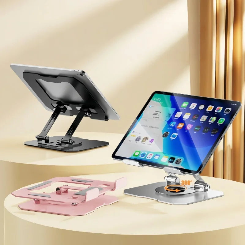FUCHU 360° Foldable All-Metal Tablet & Phone Desktop Stand Tablet Phone Stand Richie's