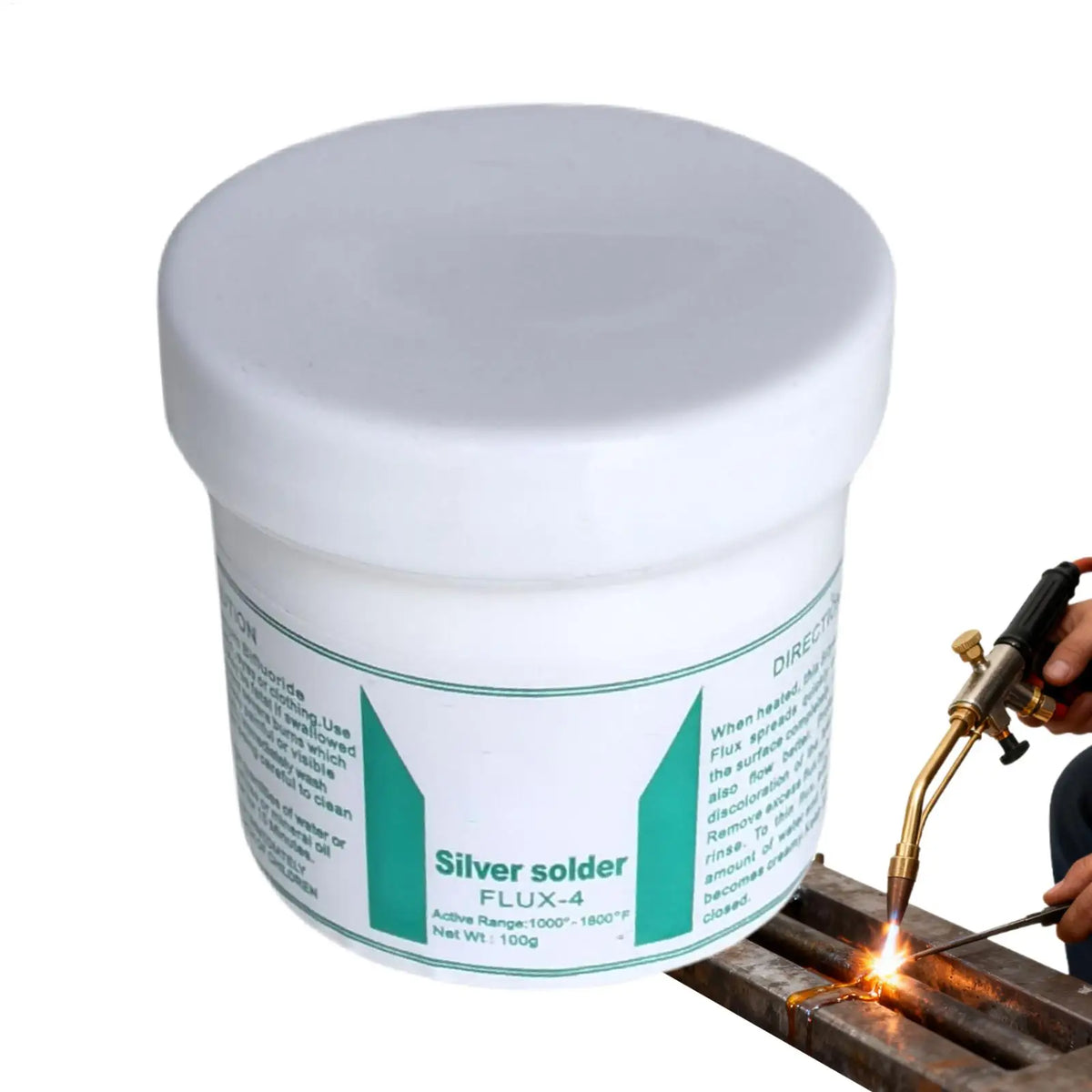 Soldering Flux 100g Silver Copper Welding Powder | HVAC & Fridge Soldering Flux Powder Richie's Default Title