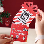 3pcs Merry Christmas Cash Card Holders – Festive Gift & Desk Decor Christmas Card Holders Richie's