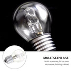 4-Pack E27 Oven Bulbs 42W 630LM Heat Resistant 300°C Lamp Appliance Oven Bulb Richie's