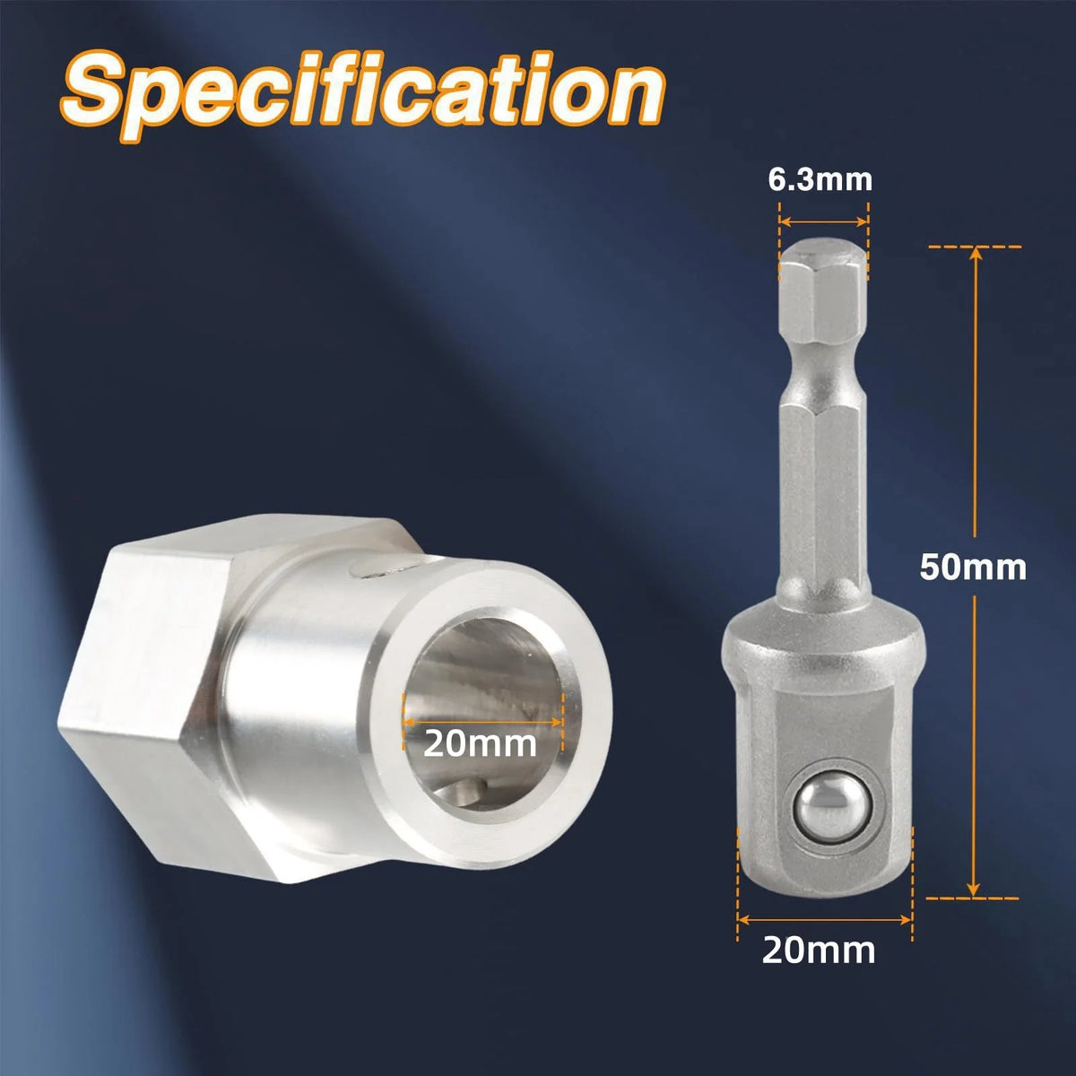 Trailer Top Wind Jack Drill Adapter – 1/2" Socket Bit Drill Adapter Tool Richie's