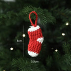 Handmade Woolen Christmas Ornaments – Santa, Elk & Tree Pendants Christmas Ornament Richie's N