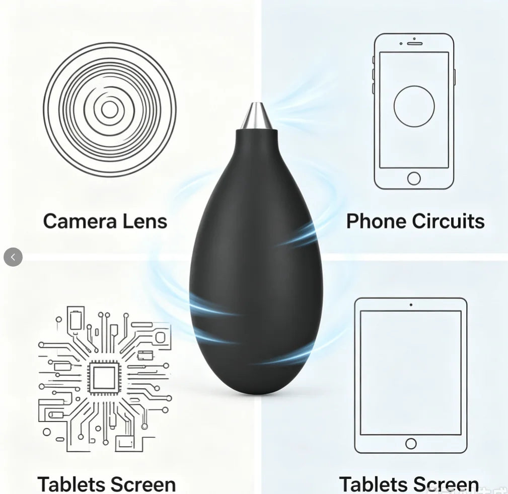 FUCHU Mini Air Blower Pump – Camera Lens & Electronics Cleaner Electronics Cleaning Tool Richie's