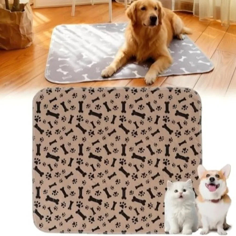 Washable Puppy Pee Pad – Waterproof Reusable Dog Training Mat Pet Training Pad Richie's