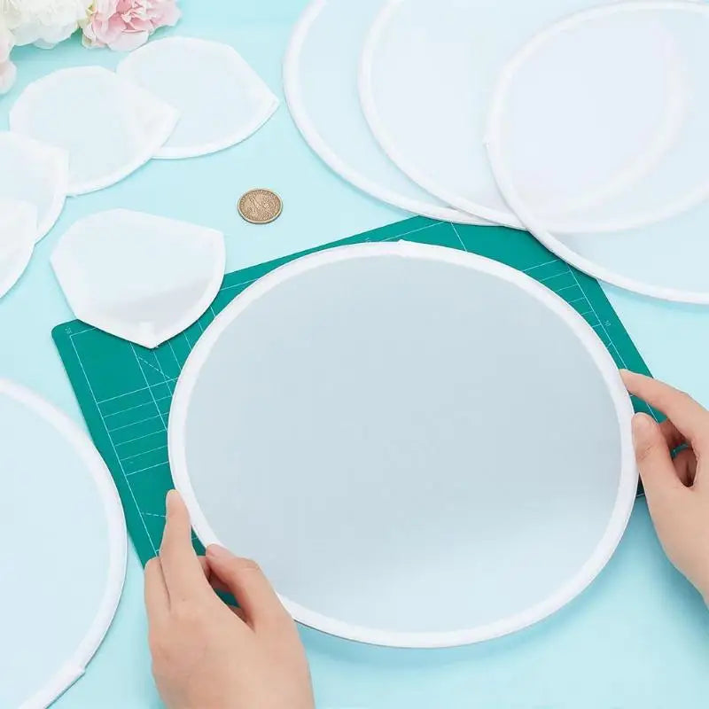 Foldable Round Hand Fan – Portable Dance & Summer Fan Hand Fan Richie's