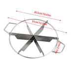 Stainless Steel Cake Divider Cutter – 6/7/8 Equal Slices Cake Portion Cutter Richie's 6 slice