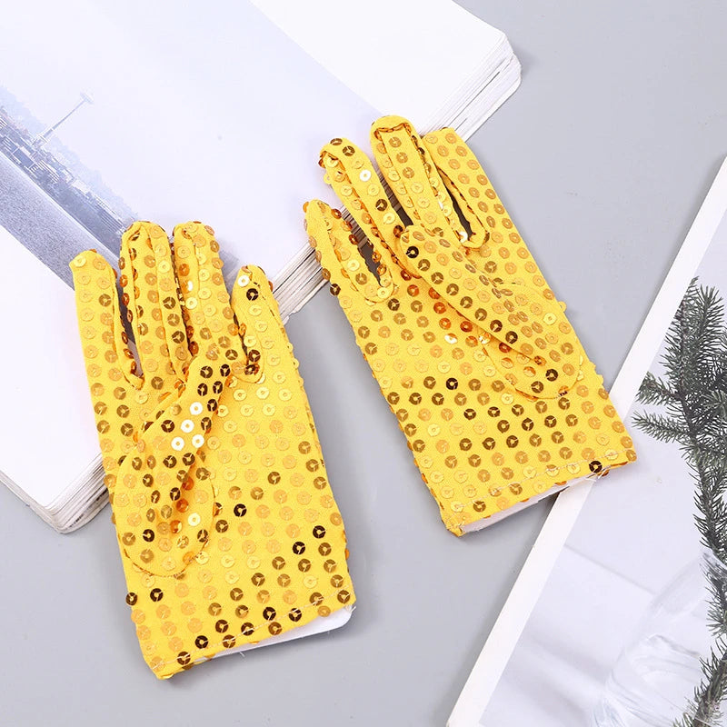 Kids Sequin Costume Gloves – Dance & Dress Up, Colorful Kids Costume Gloves Richie's